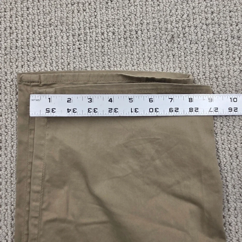 Mavi Jeans Matt Relaxed Straight Leg Twill Pants Stretch Khaki Tan Mens 40x36